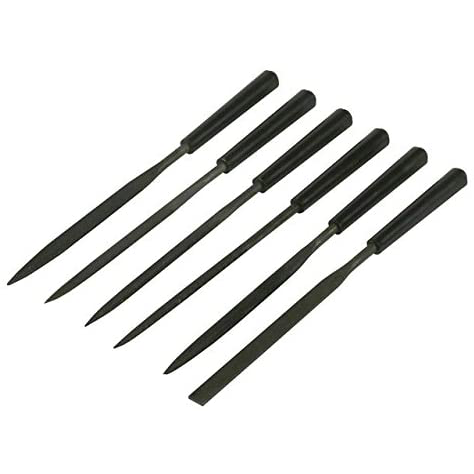 STANLEY 0-22-500 Nålfilssats 6 delar, 150 mm