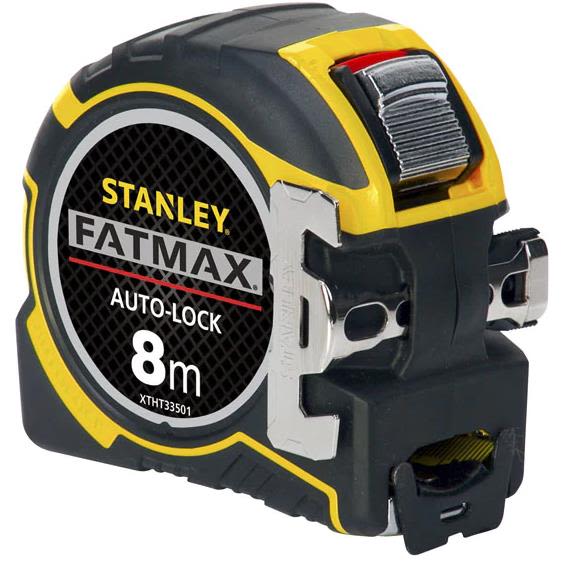 STANLEY FatMax AutoLock Målebånd metrisk 8 meter