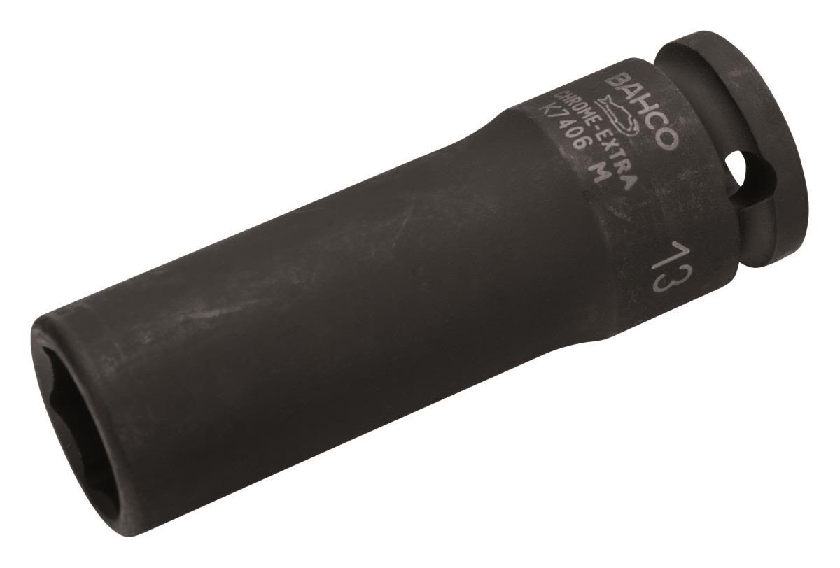 Bahco K7406M-17 Krafthylsa 3/8", lång 17 mm