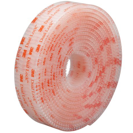 3M Dual Lock SJ356B Snabblås transparent