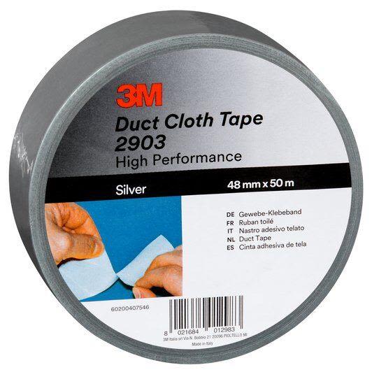 3M Scotch 2903 Vävtejp silver 48 mm x 50 m