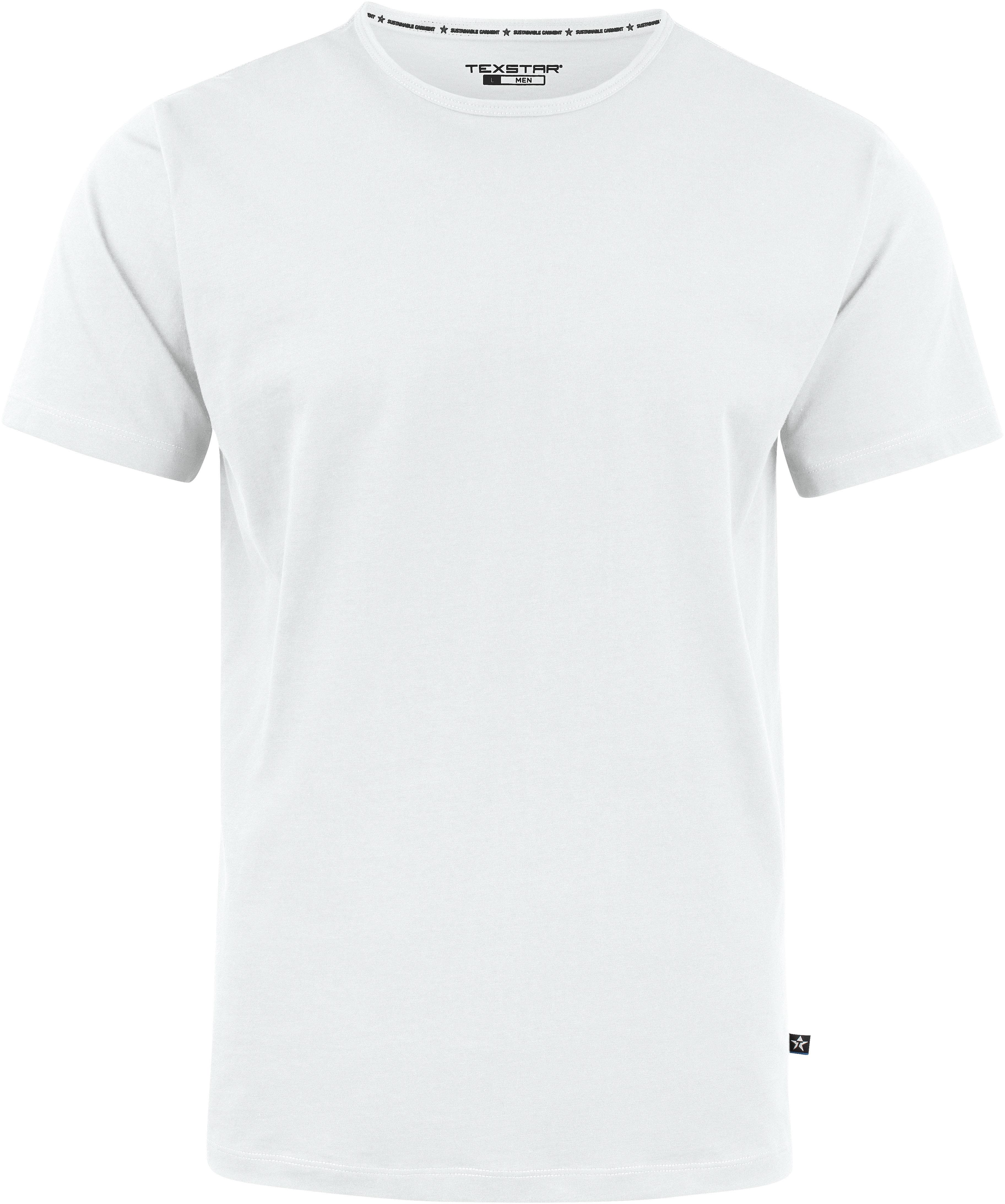 Texstar TS21 T-shirt vit Vit