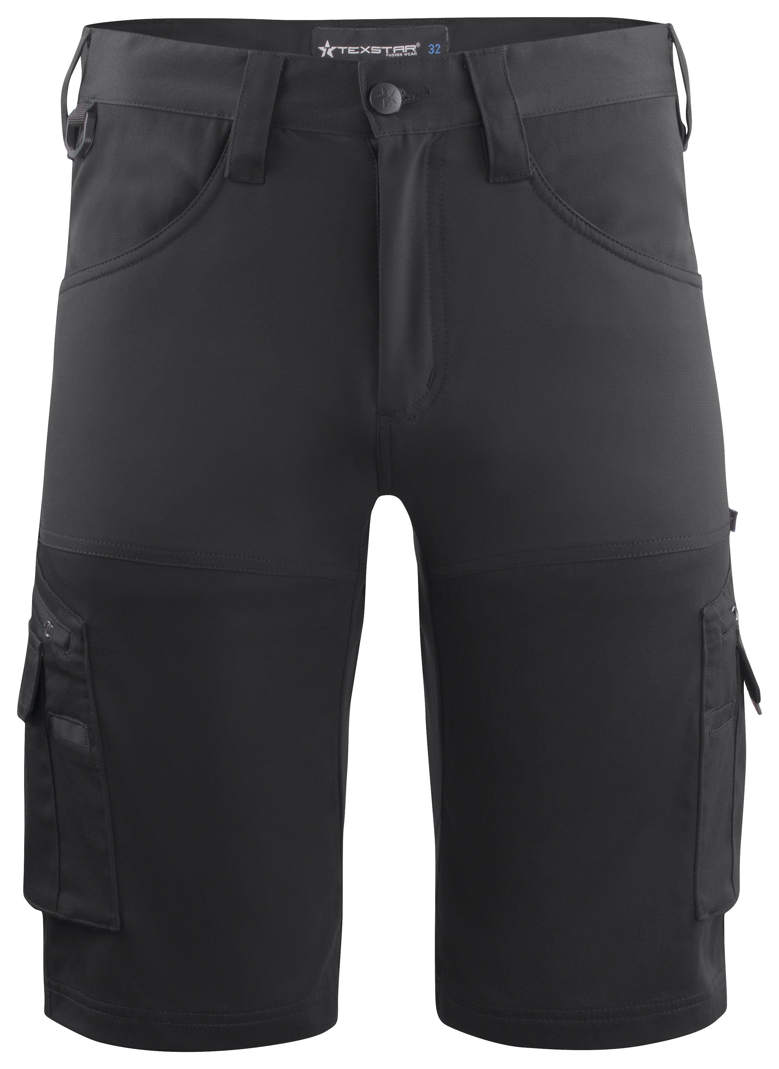 Texstar FS121990000DM Arbeidsshorts svart Svart