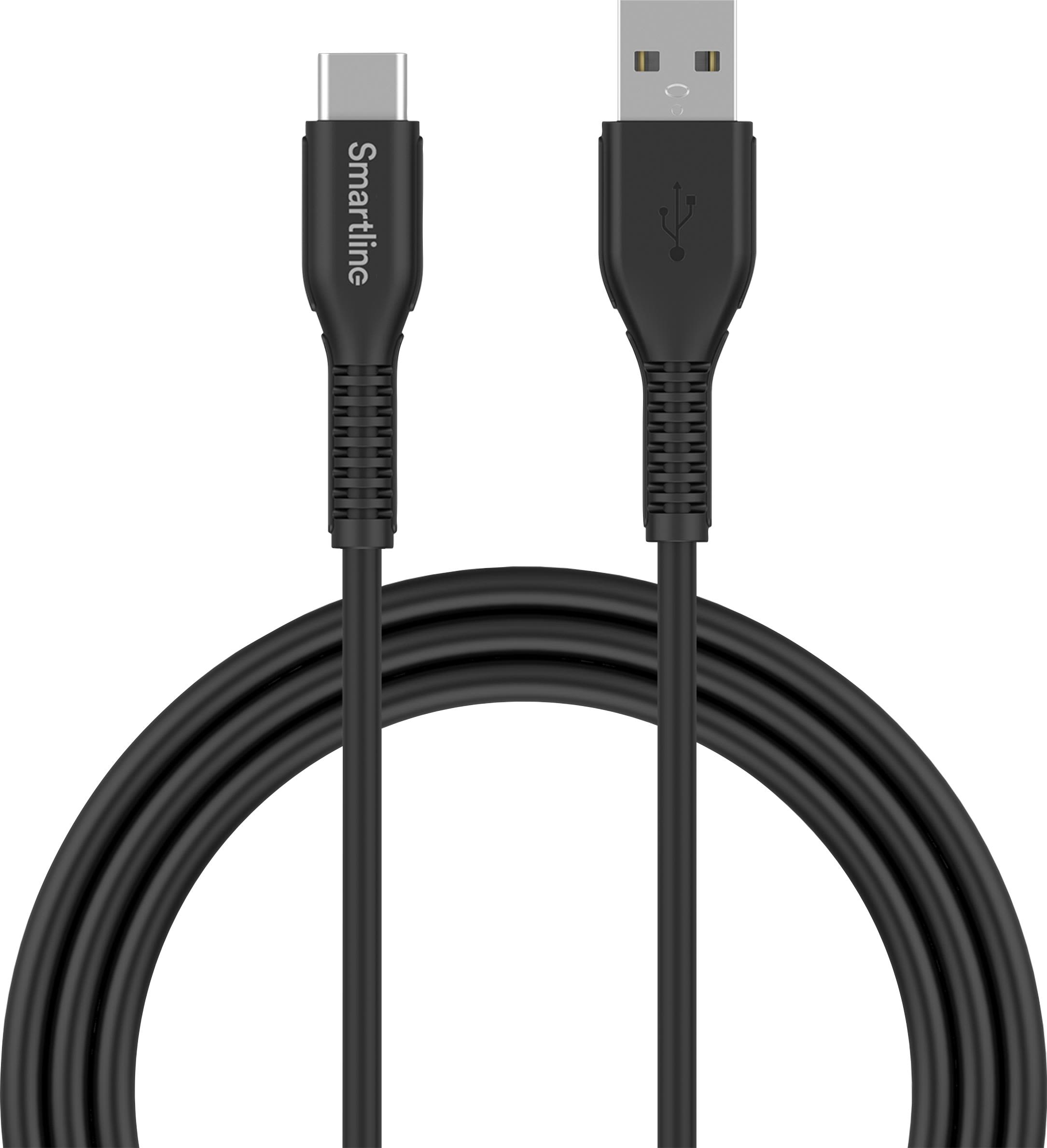Smartline 4000141791 Ladekabel 2 meter, USB-C/USB-A