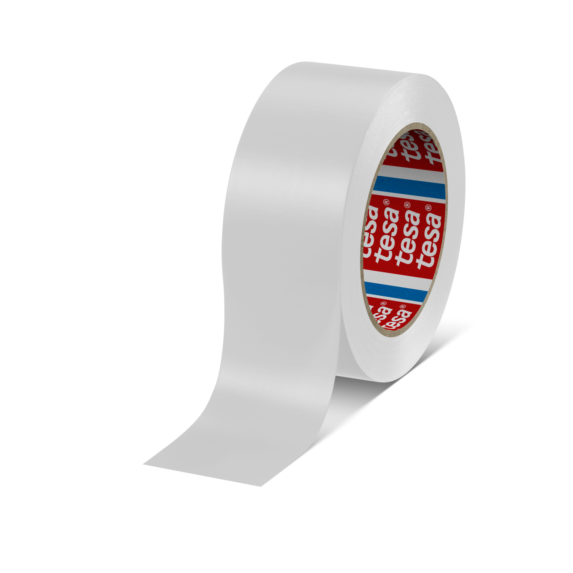 Tesa 4169 Golvmarkeringstejp PVC vit, 33 m x 50 mm