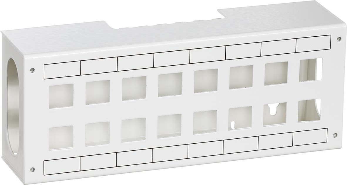 Schneider Electric 208K9020 Patchbox 2 rader, 16 portar