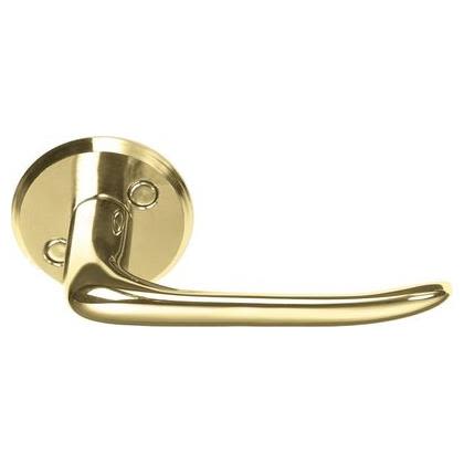 ASSA 696 Dörrhandtag PP, 40-75 mm Mattborstad mässing