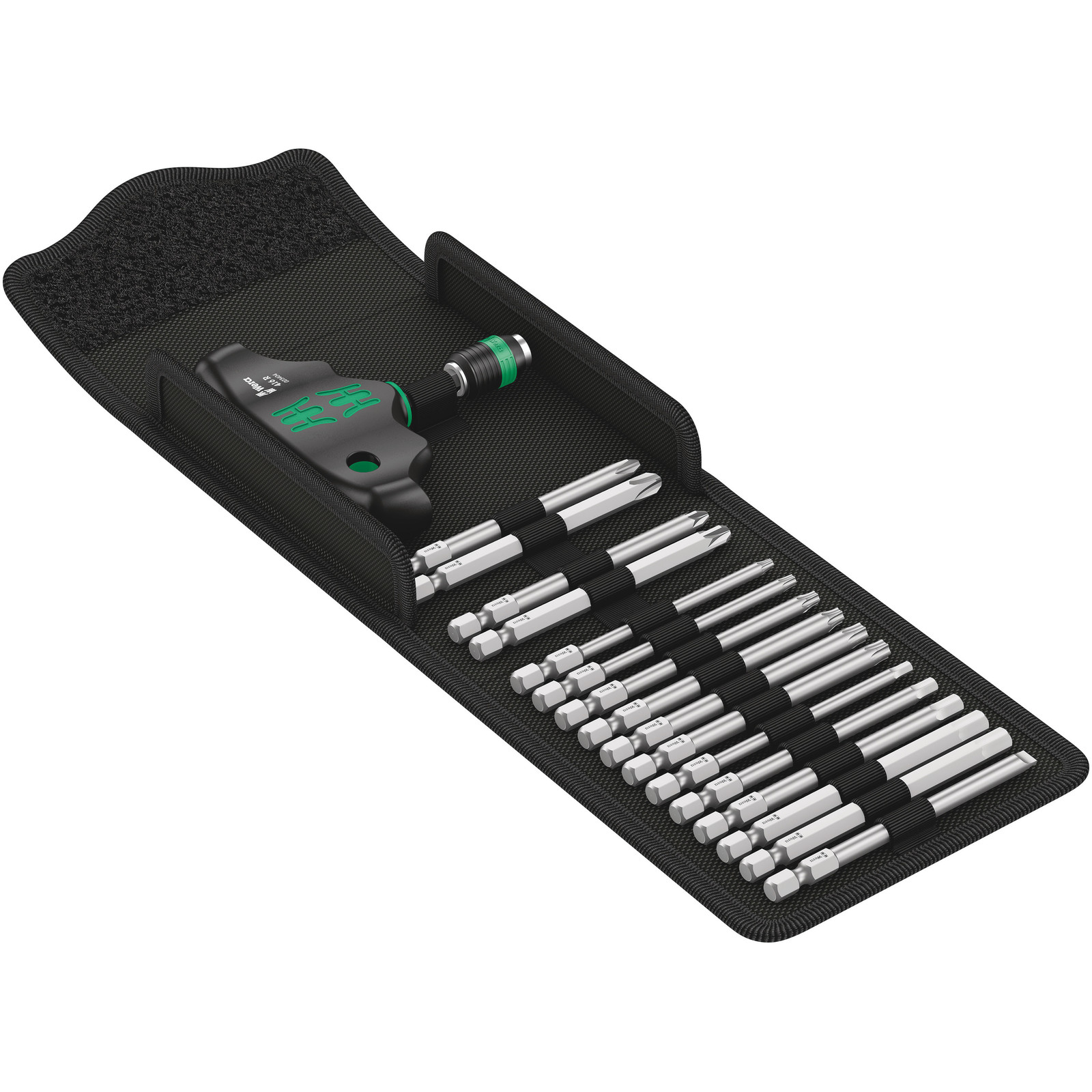 Wera Kraftform Kompakt 400 Skrutrekkersett 17 deler