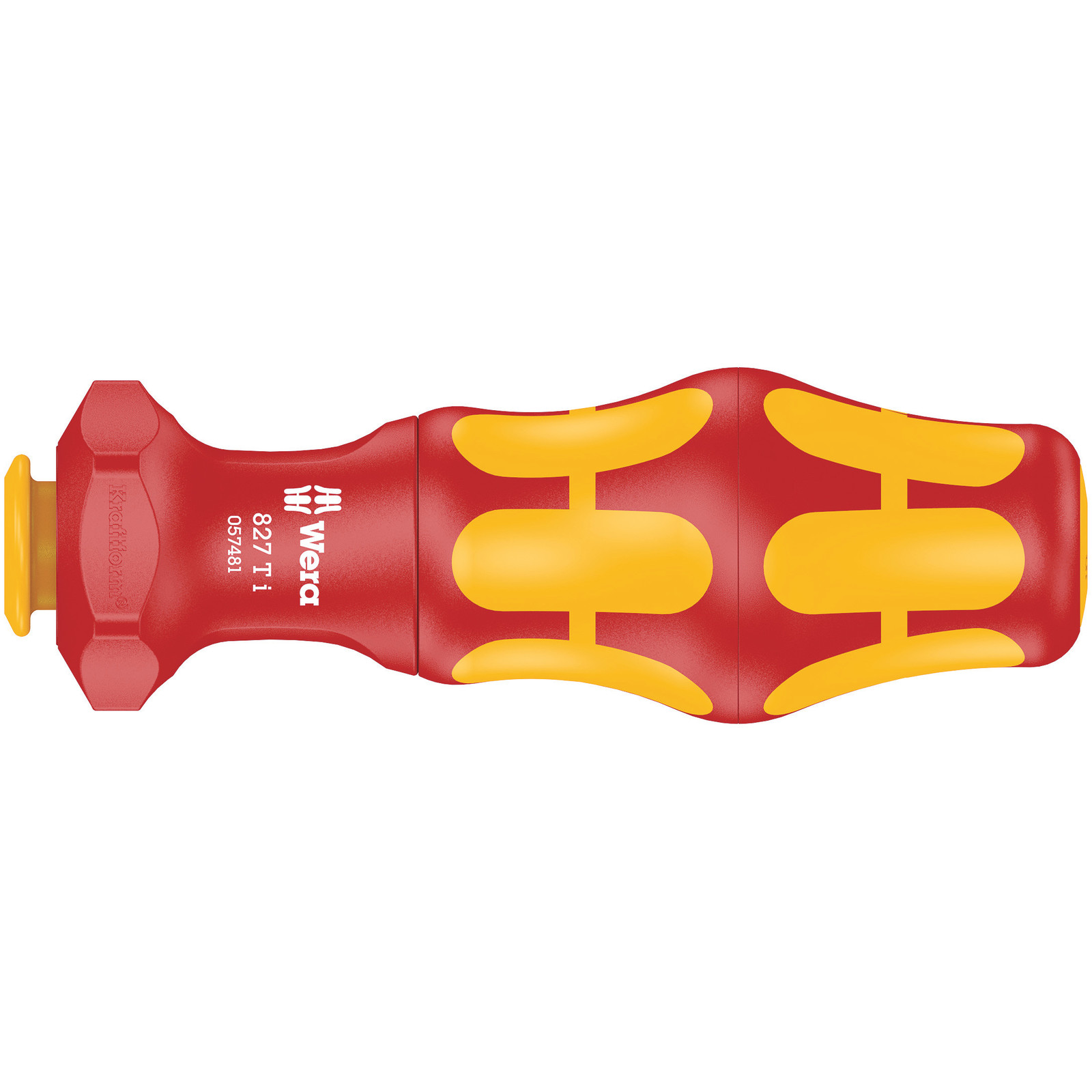 Wera Kraftform Kompakt Turbo 827 T i - Skrutrekkerhåndtak - isolert - 125 mm - 9 mm
