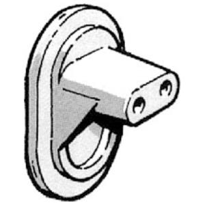 ASSA 4087 Täckbricka förkromad