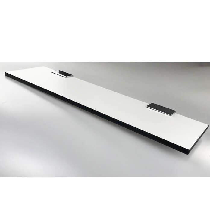 Skånebeslag 2210005 Badrumshylla kompaktlaminat, 500x130x10 mm
