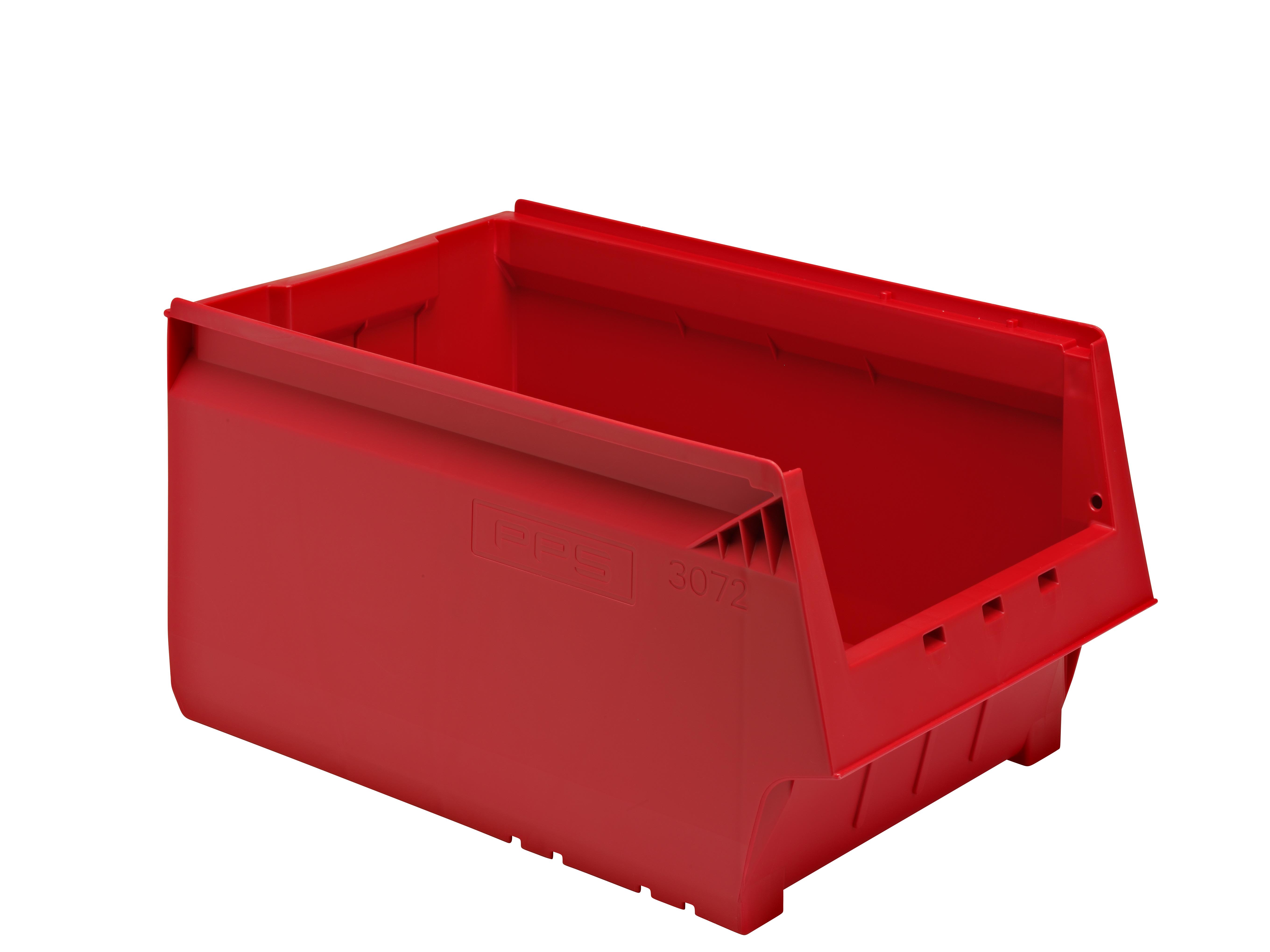 PPS 30720002152 Förrådsback rak, 500x310x250 mm Röd