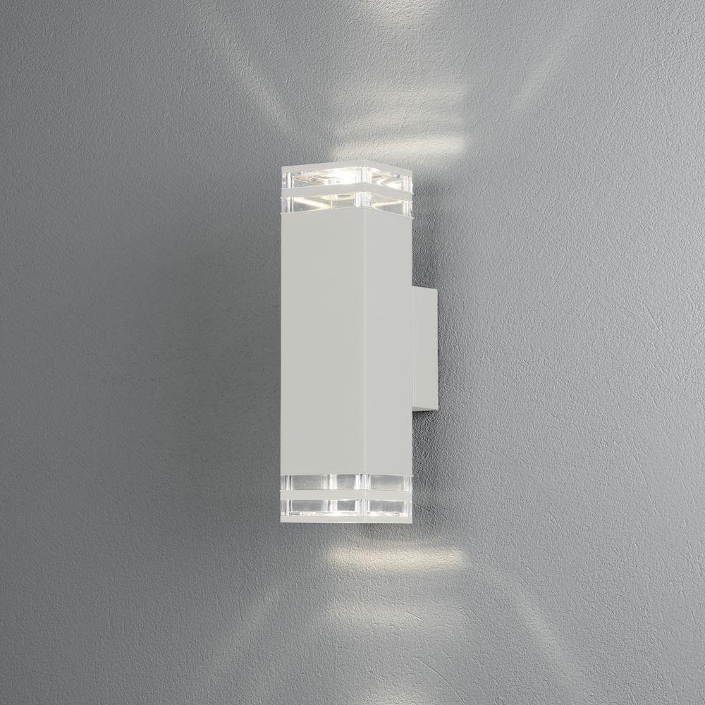 Konstsmide Antares Veggarmatur 2 x GU10-sokkel Hvit