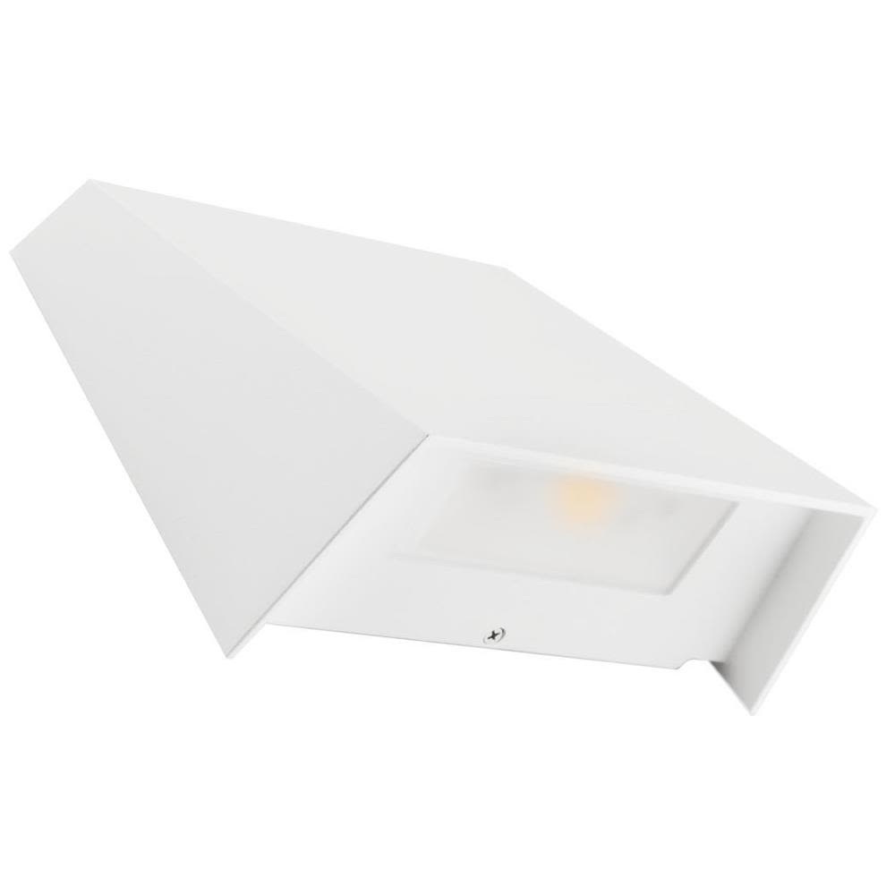 Hide-a-Lite Edge XL Väggarmatur 3000K, 660 lm, 160, 12,5W, IP65 Vit