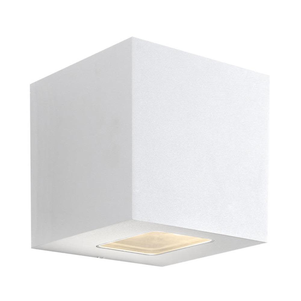 Hide-a-Lite Cube XL II Väggarmatur 3000K, 1890 lm, 80°, 25W, IP65 Vit