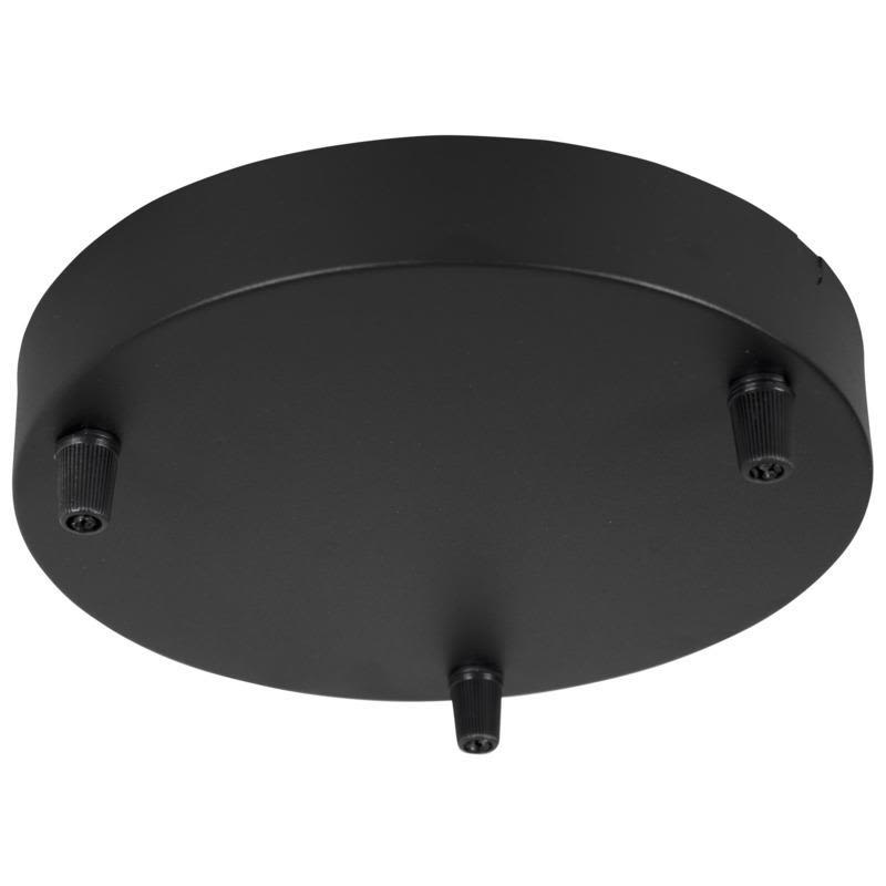 Hide-a-Lite 7910190 Takkopp utvendig, for 3 armaturer Svart