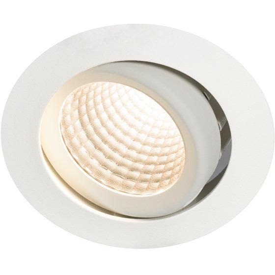 Hide-a-Lite Optic XL Downlight 15W, tilt, med dali-don 3000K