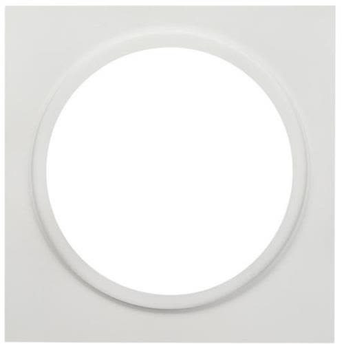 Hide-a-Lite 7470045 Dekorramme Ø 85 mm, hvit I: for 1 armatur