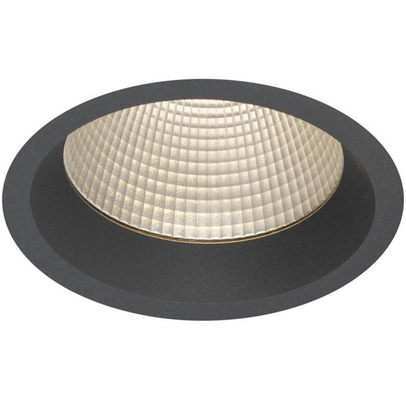 Hide-a-Lite Solo Maxi G2 Downlight antracit, 3000K On/Off-don