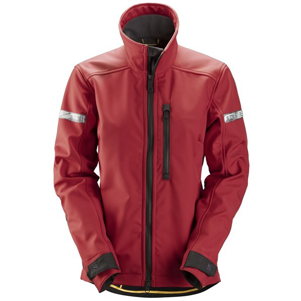 Snickers Workwear 1207 Softshelljakke Rød/svart Rød/Svart