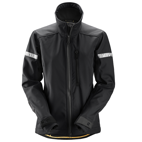 Snickers Workwear 1207 Softshelljakke Svart Svart