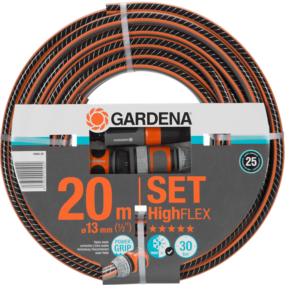 Gardena Comfort HighFLEX Slangesæt 20 m, 1/2"
