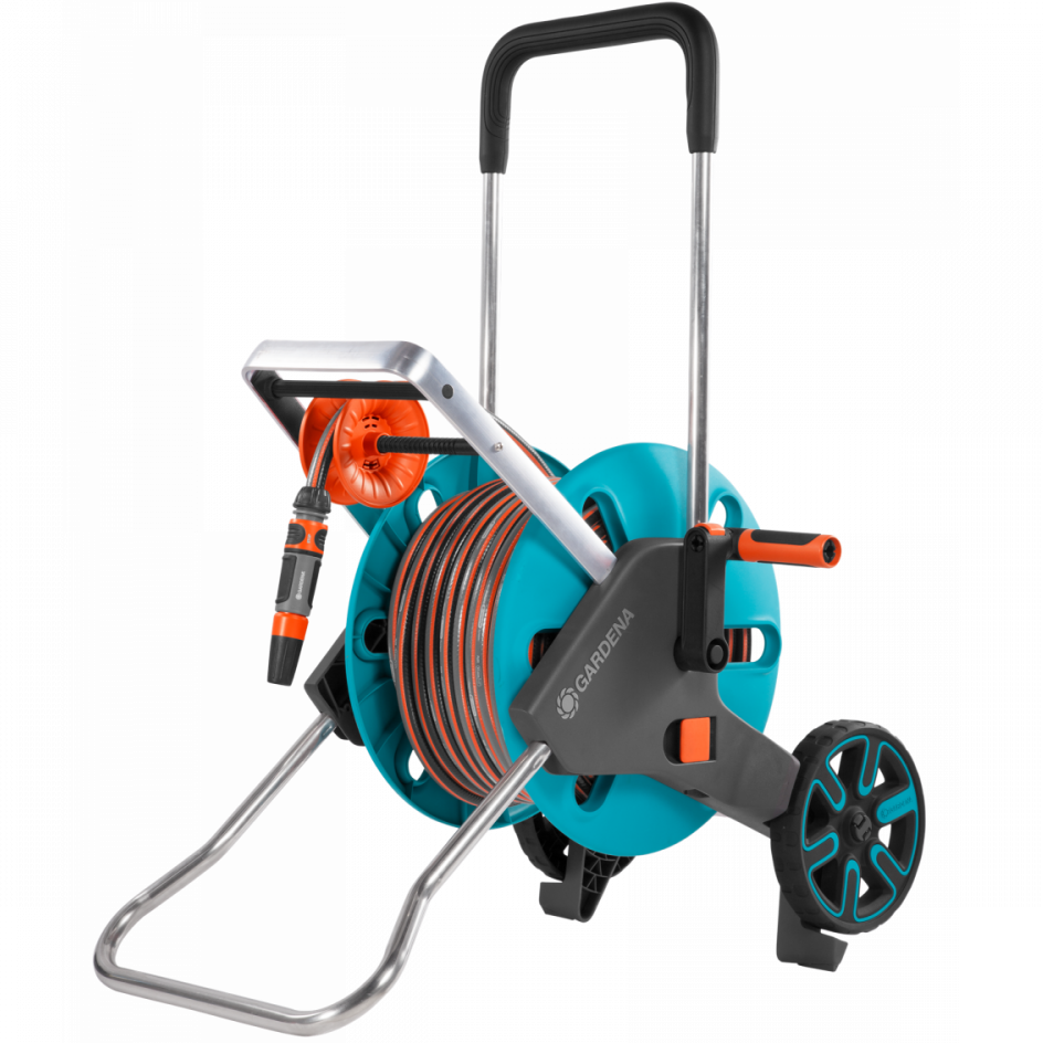 Gardena AquaRoll M Easy Slangvagn med 20 m FLEX-slang, 1/2