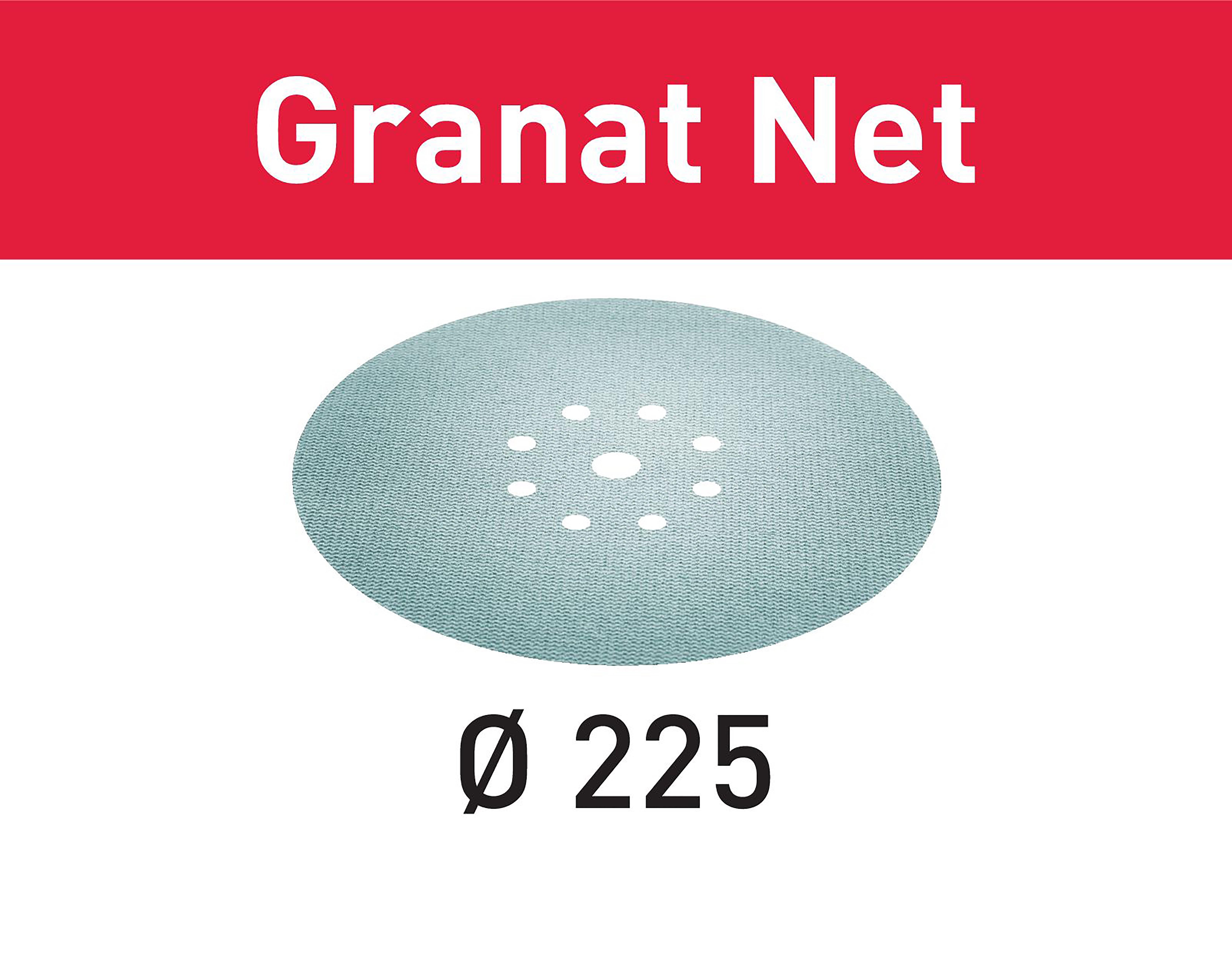 Festool STF D225 P400 GR NET/25 Nätslippapper 25-pack
