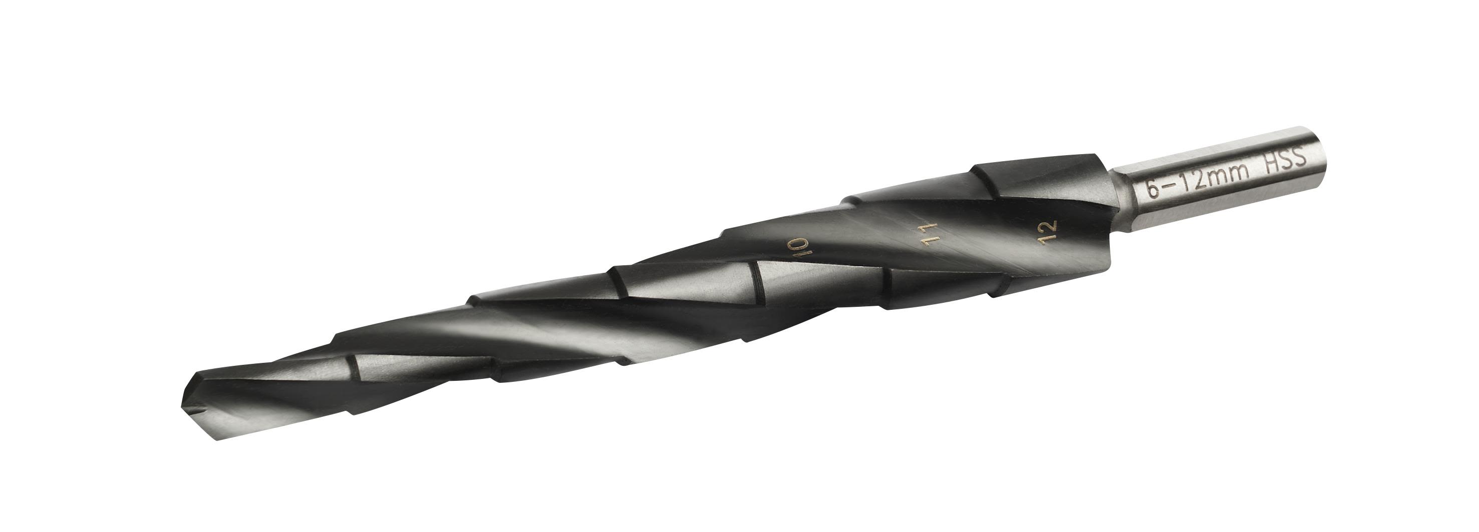 Ironside 201573 Stegborr 7 steg, Ø6-12 mm