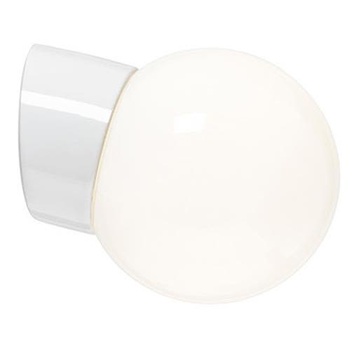 Ifö Electric 6044-840-10 Väggarmatur blank, sned, IP54, LED Vit