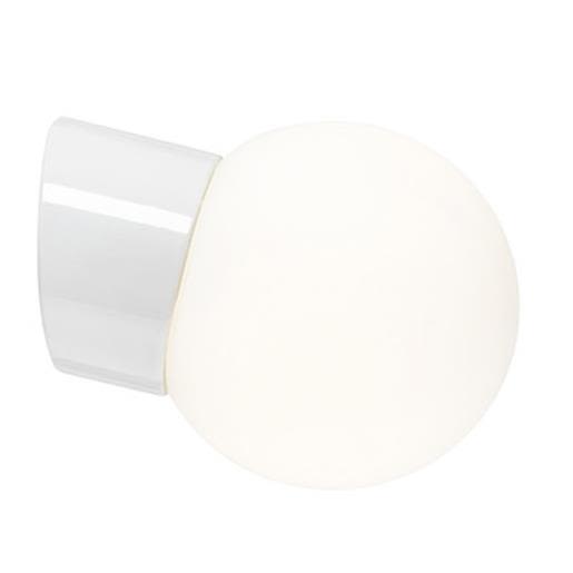 Ifö Electric 6044-800-10 Väggarmatur matt, sned, IP54, LED Vit