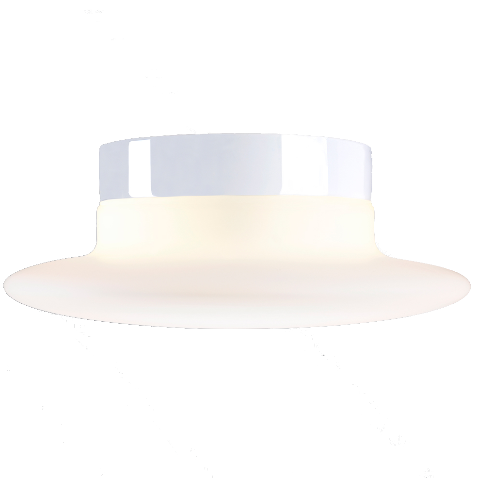 Ifö Electric Cairo L Takarmatur IP44, rak, E27, 75W Vit