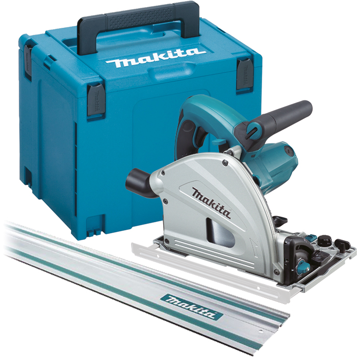 Makita SP6000J Senkesag med styreskinne, 1300 W