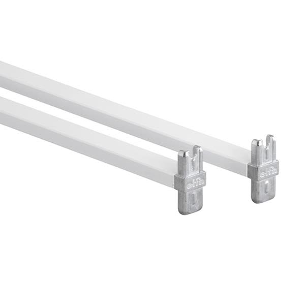 Elfa 214014 Påbyggnadssats vit Längd: 450 mm