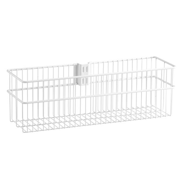 Elfa 333010 Trådkurv hvit 435 x 135 x 140 mm