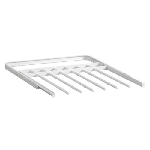 Elfa 266110 Byxhängare utdragbar, vit