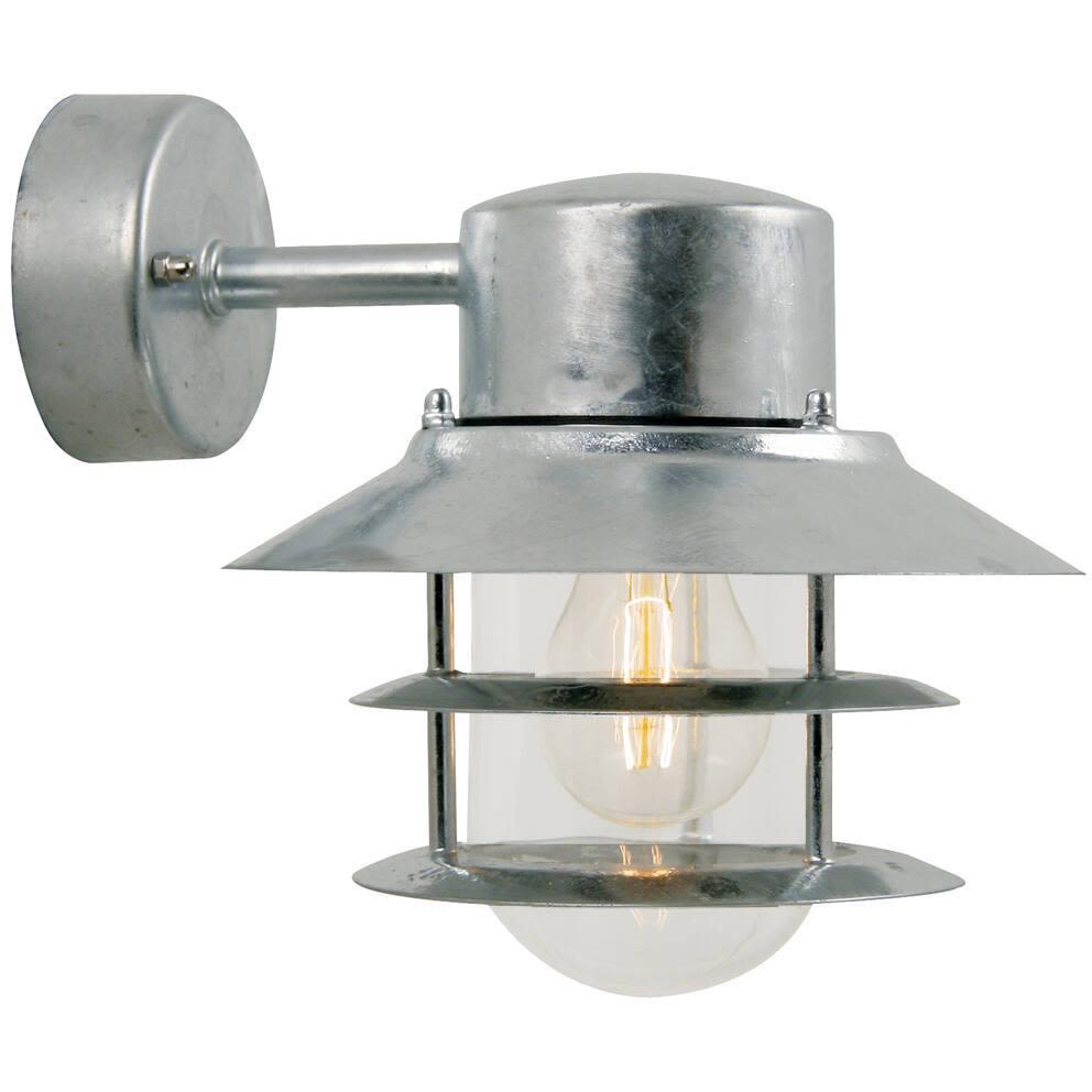 Nordlux BLOKHUS 25051031 Väggarmatur galvaniserad, E27, 60W, IP54