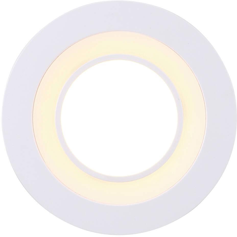 Nordlux CLYDE 47500101 Downlight för inbyggnad, 5,5W, vit, 2700K