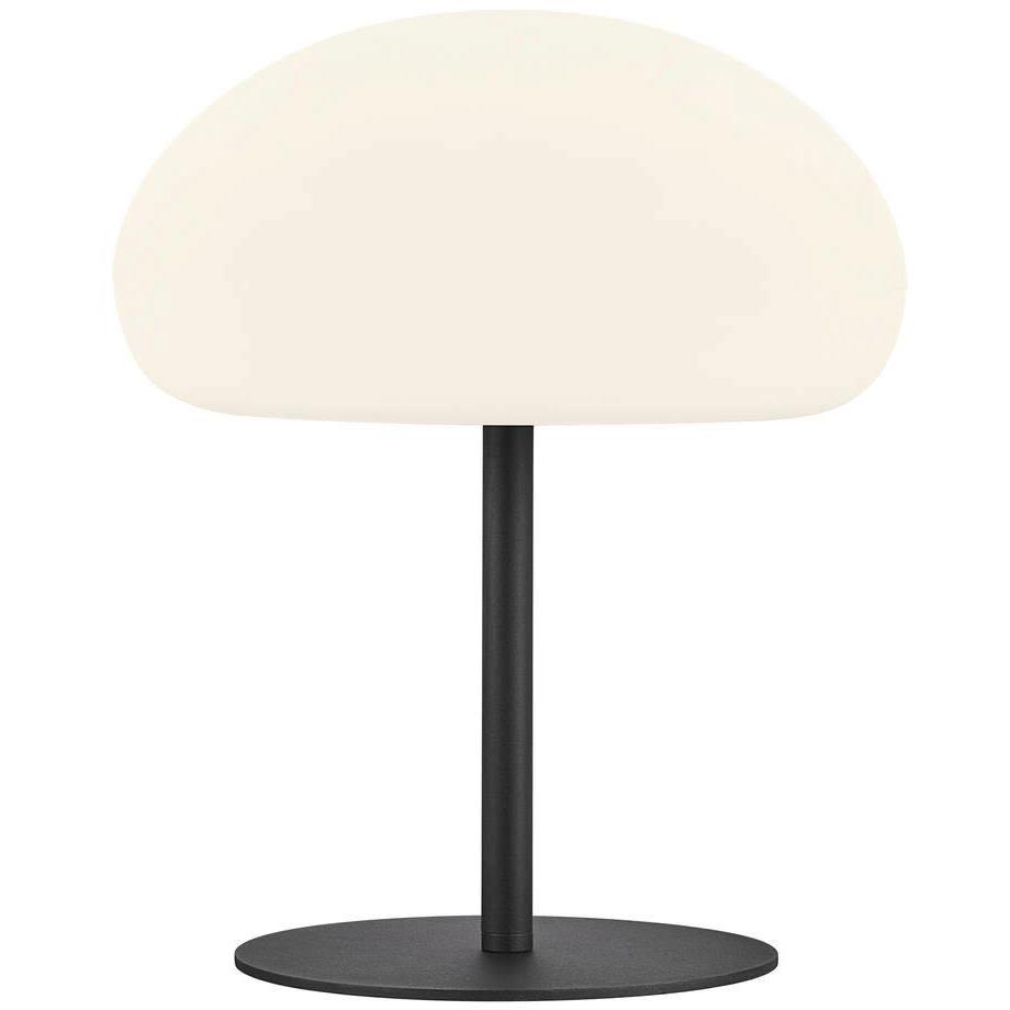 Nordlux SPONGE 2018165003 Bordslampa med 4,8W LED, IP65, svart/vit Diameter: 340 mm