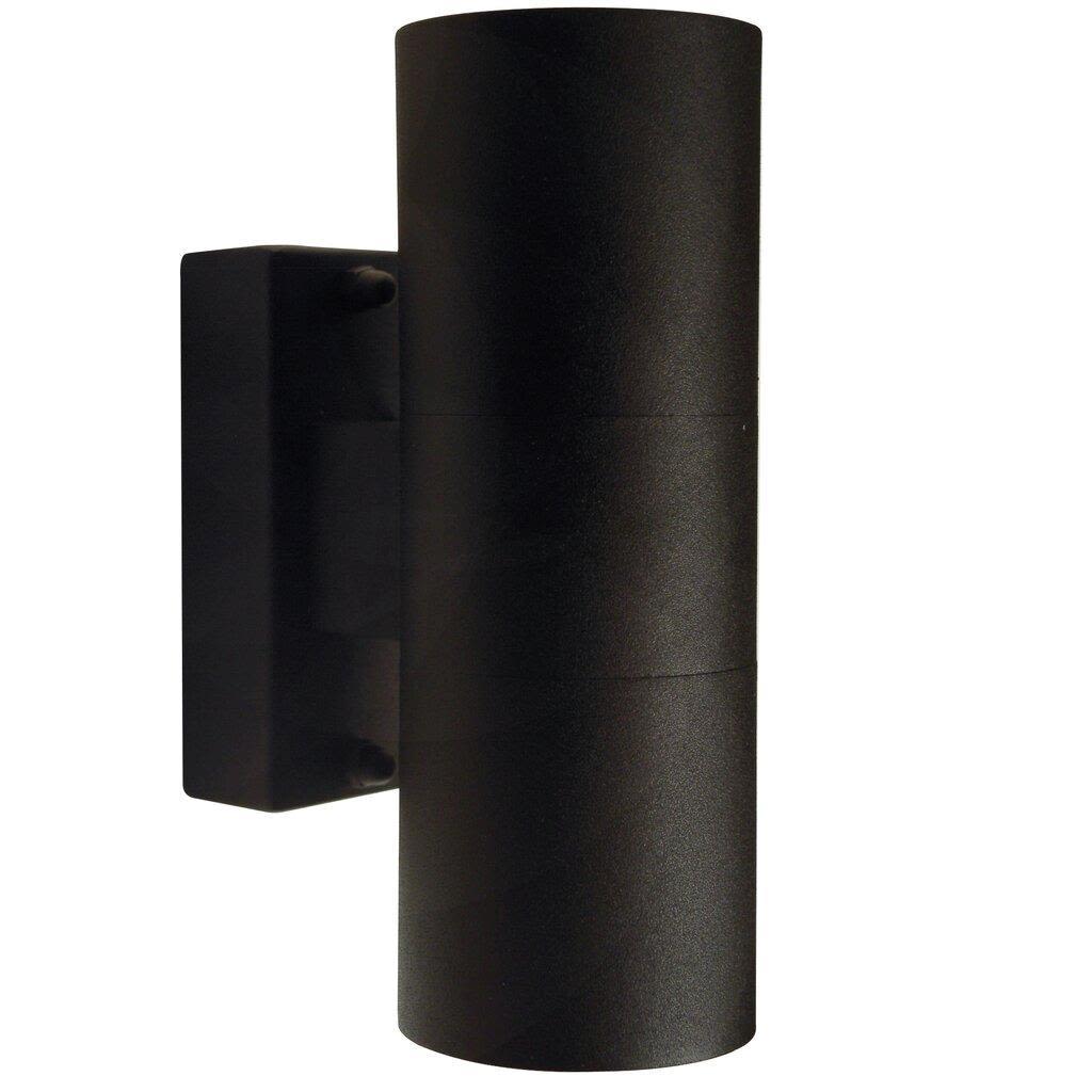 Nordlux TIN 21279903 Fasadarmatur GU10, 2x35W, IP54 Svart