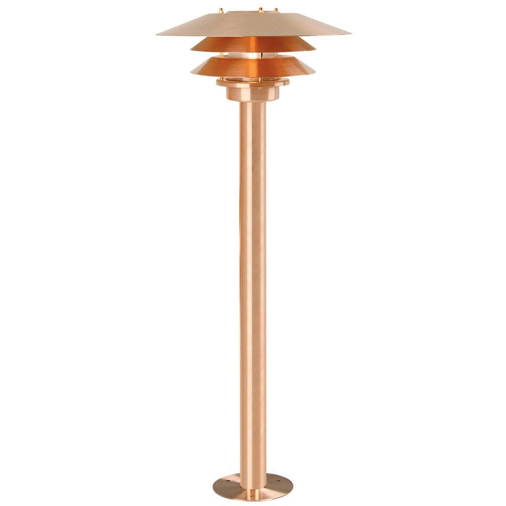 Nordlux VENØ 10600725 Stolplykta E27, IP54, 60W Koppar