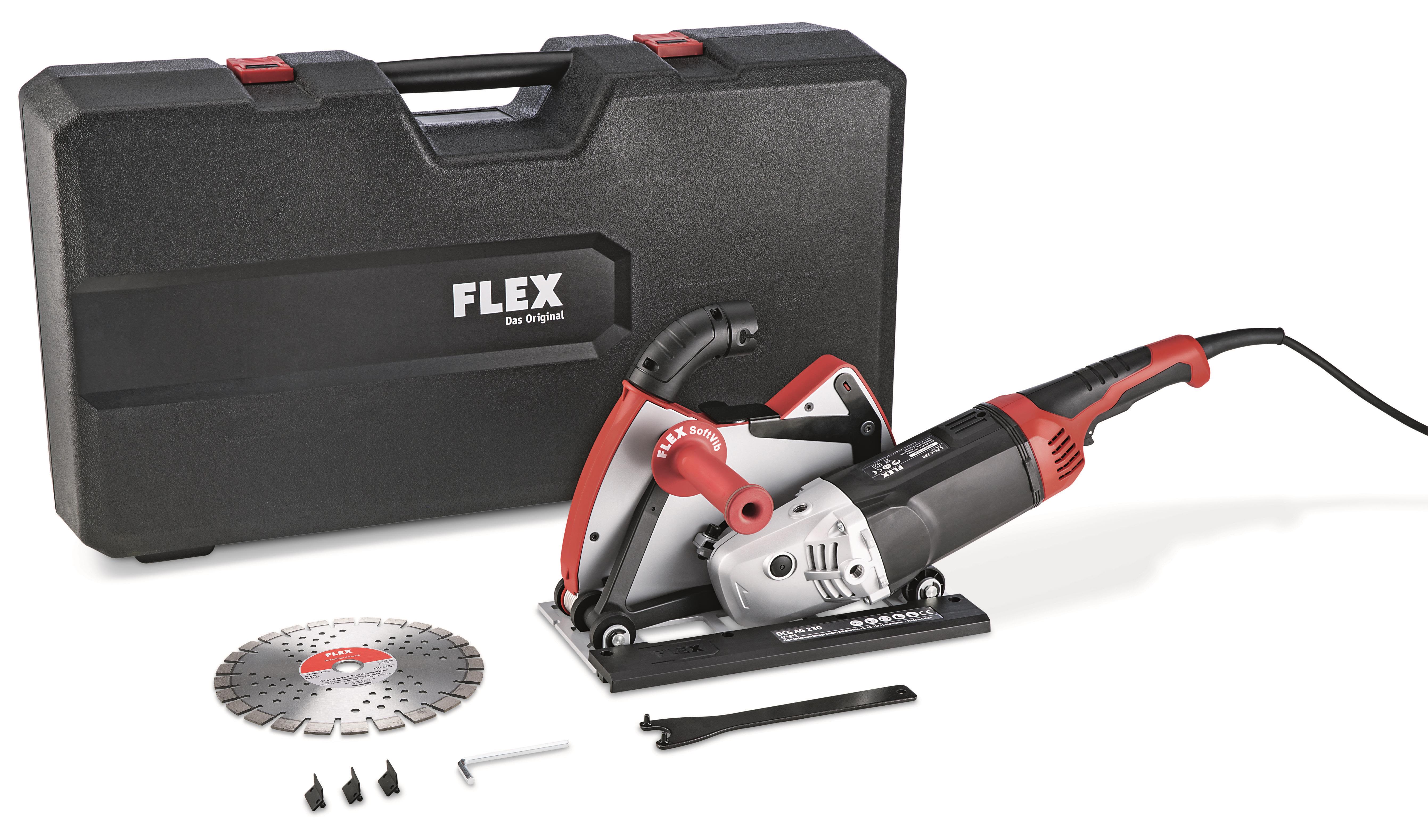 Flex DCG L26-6 230 Vinkelslip utan styrskena, Ø230 mm, 2600 W