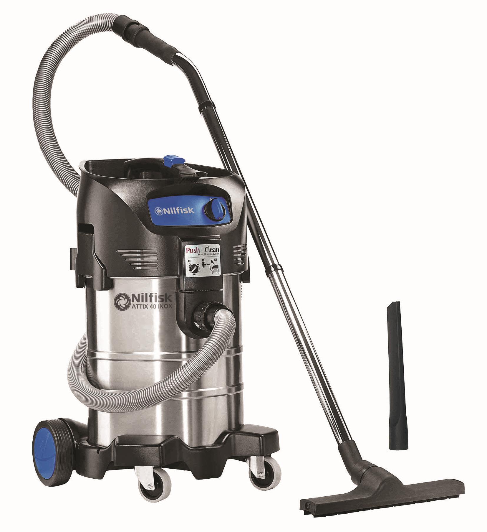 Nilfisk ATTIX 40-01 PC INOX Grovstøvsuger 1500 W