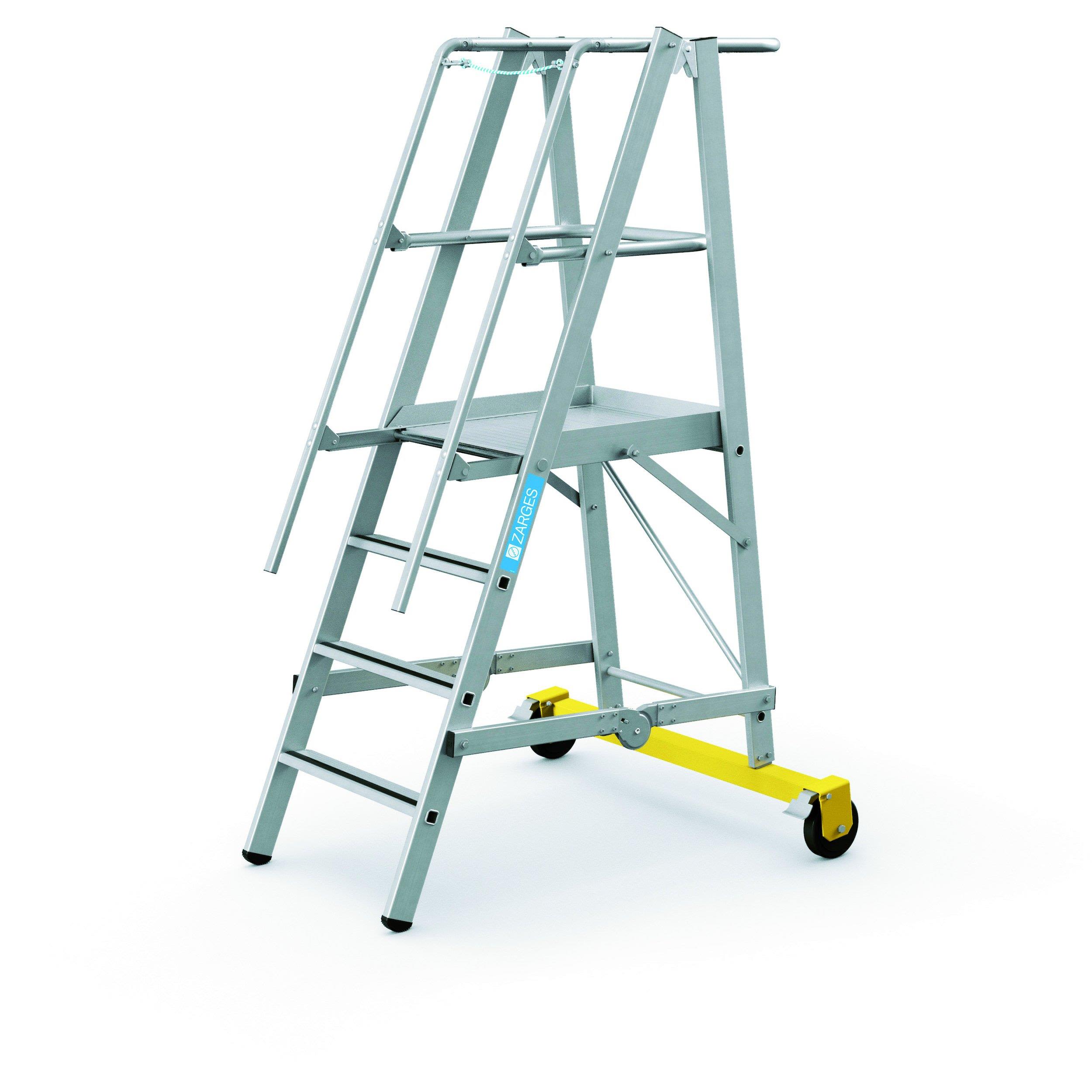 Zarges ZAP Safemaster Plus S Plattformstige sammenleggbar 7 trinn
