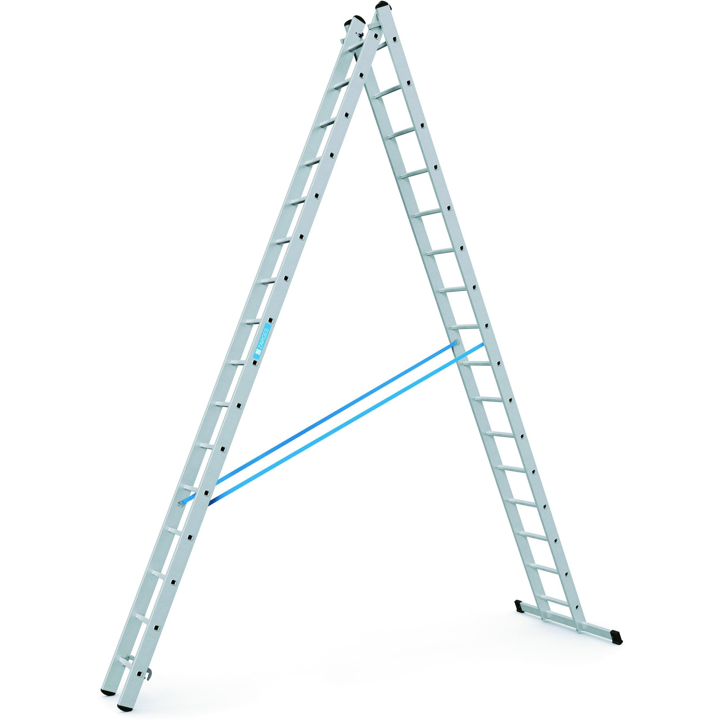 Zarges Combimaster Plus X Kombistege 2-delad 8.03 m