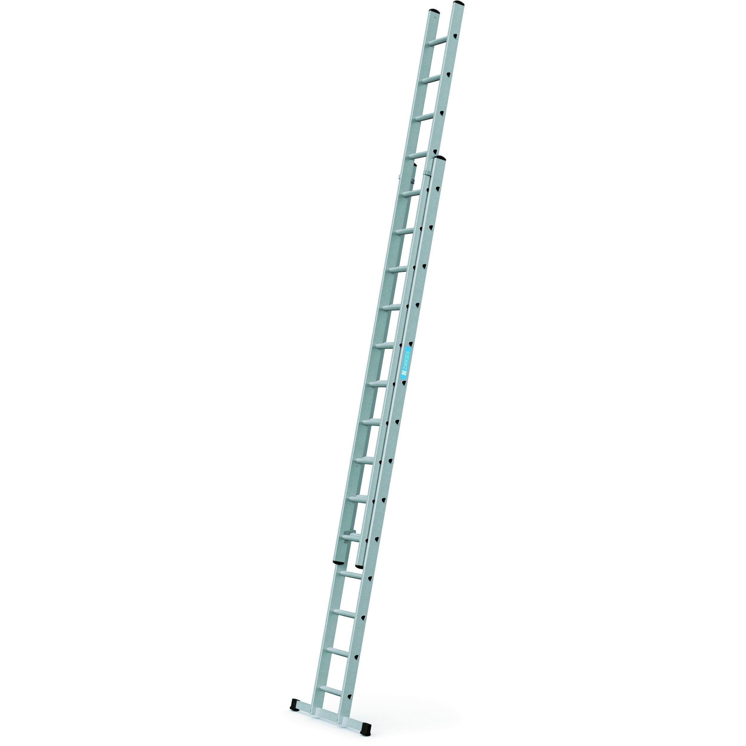 Zarges Z100 Uttrekkstige D-pinne, bredde 490 mm 7 m