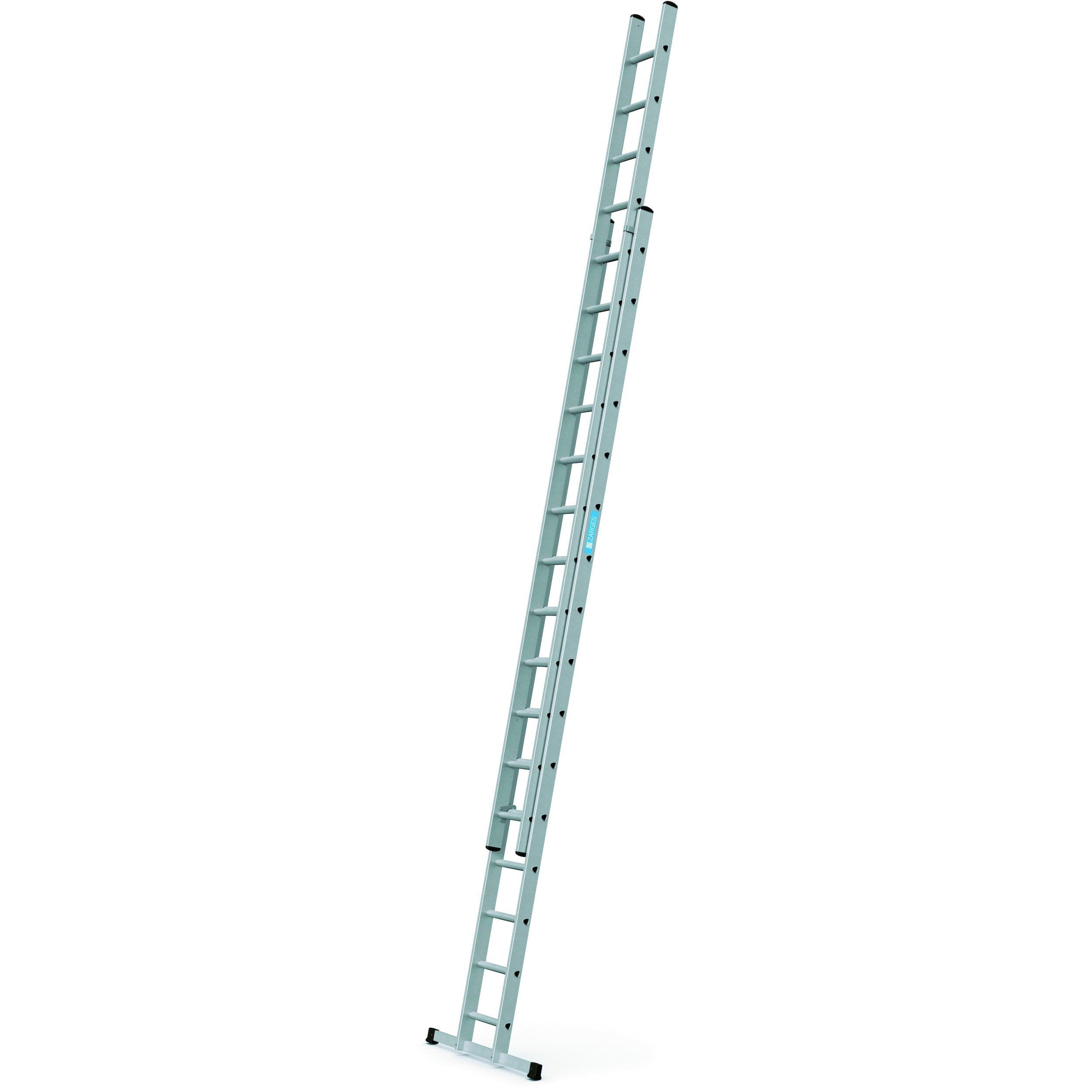 Zarges Z100 Uttrekkstige D-pinne, bredde 490 mm 8,01 m