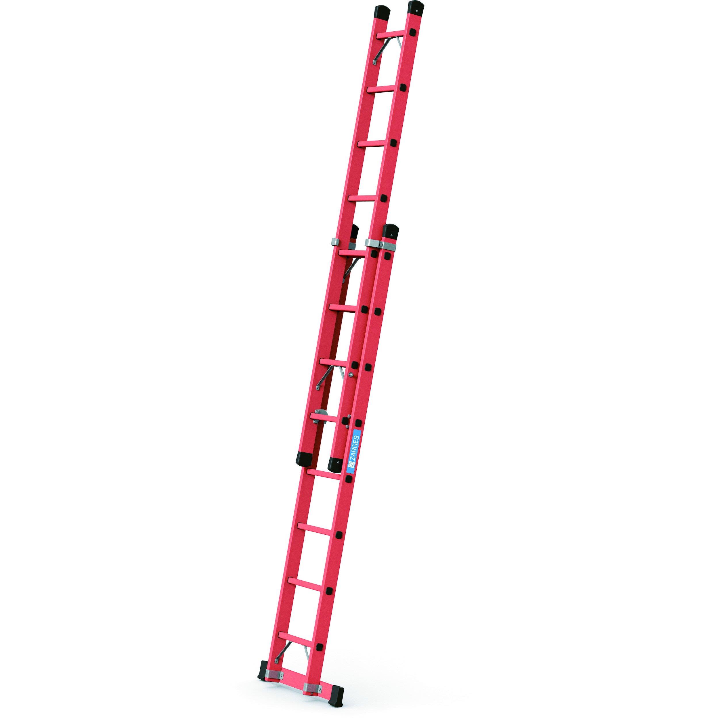 Zarges Everest EFA 2E Forlengelsesstige glassfiber 2 x 8 trinn