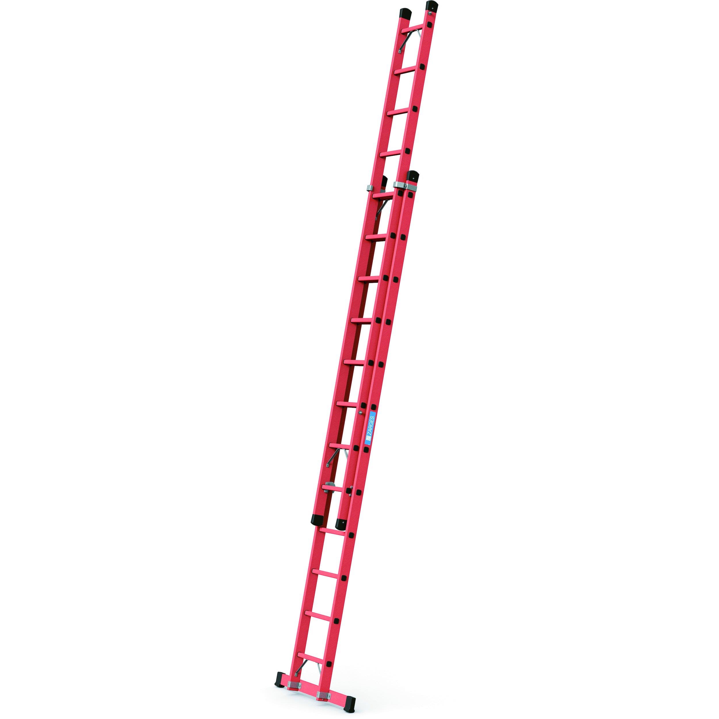 Zarges Everest EFA 2E Forlengelsesstige glassfiber 2 x 12 trinn