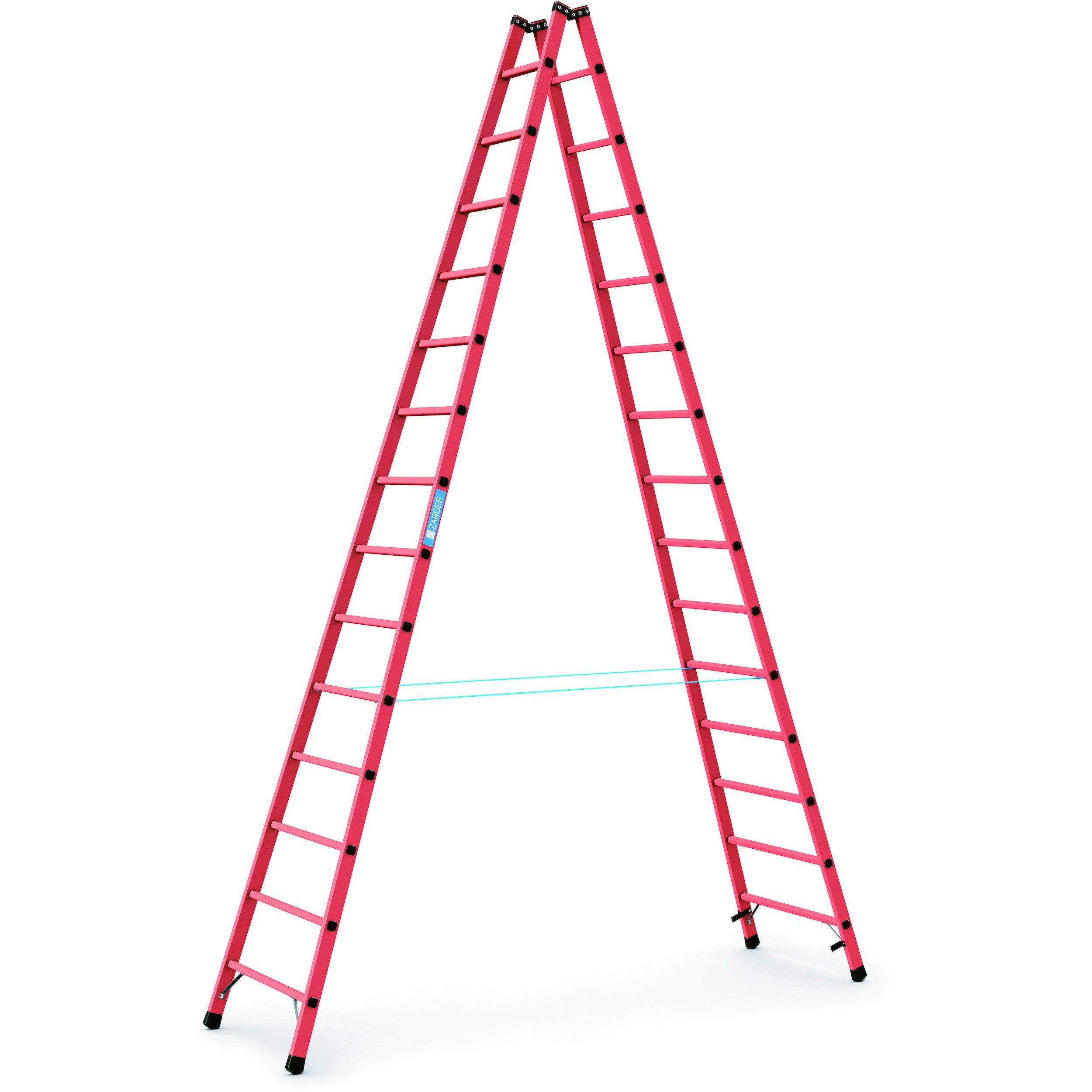 Zarges EFA B Wienerstege glasfiber 2 x 14 steg